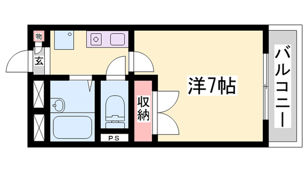 朝霧駅 バス15分  神陵台下車：停歩1分 1階の物件間取画像